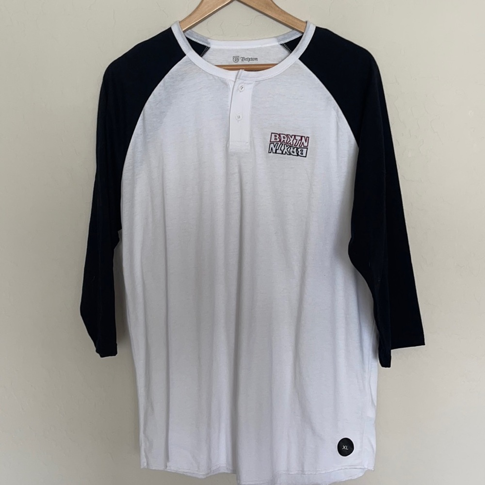 Brixton standard fit XL 3/4 shirt